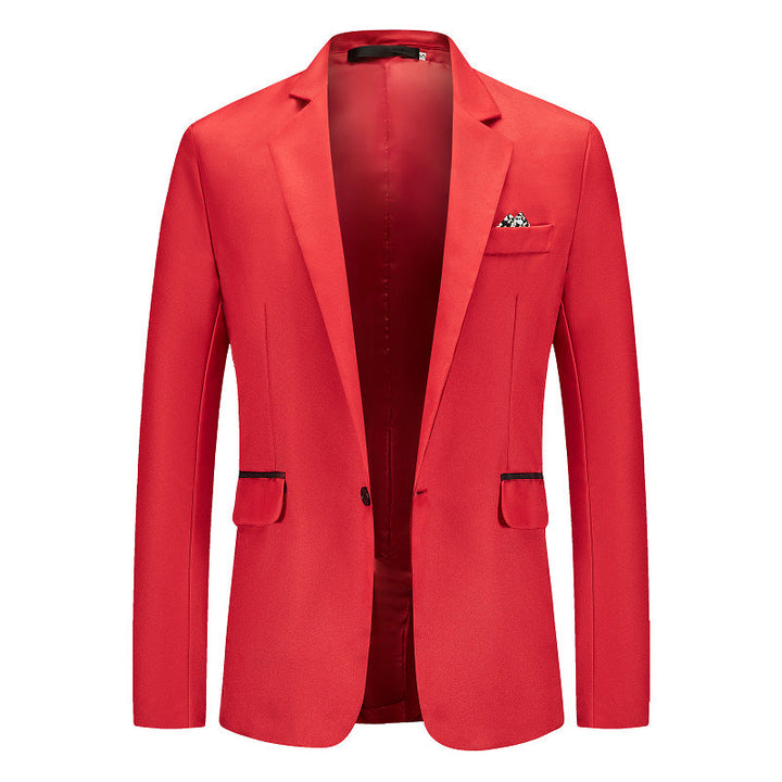 Men's Elegant Suit Blazer with Fine Texture and Modern Cut Amarae