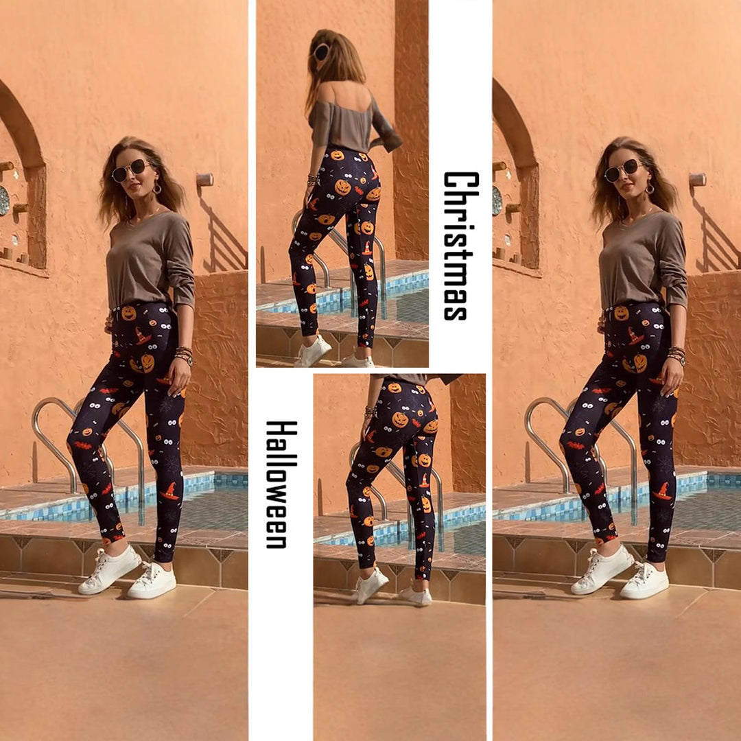 Women's Halloween leggings with high waist and stretchy comfort fabric Amarae