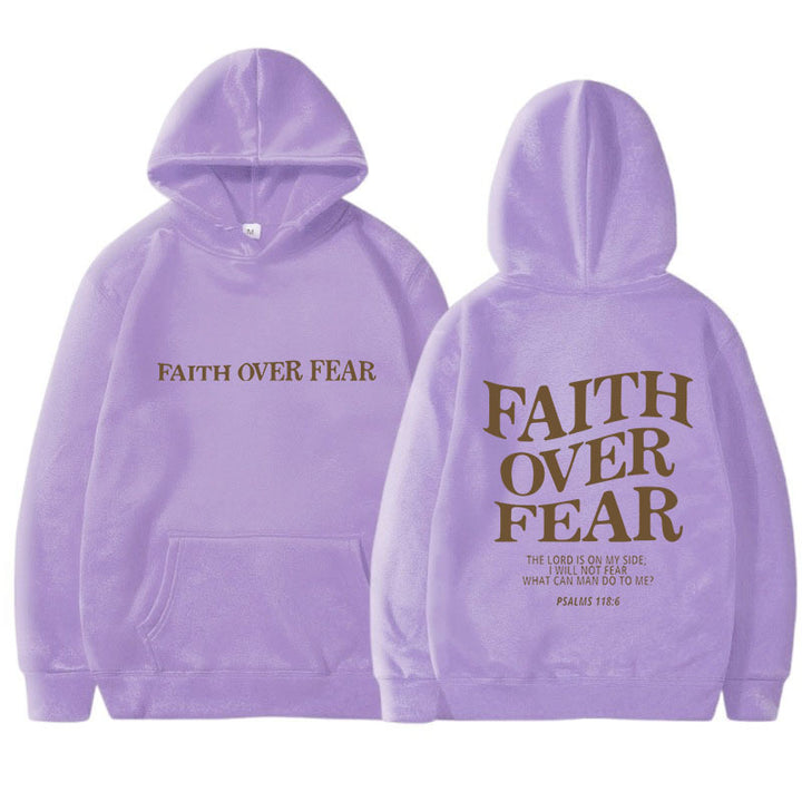 Women's hoodie with inspiring lettering and comfortable fit Lune London