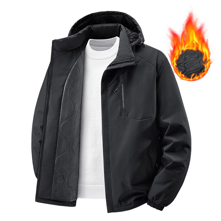 Women's insulated thermal winter jacket with hood and soft fleece lining Amarae