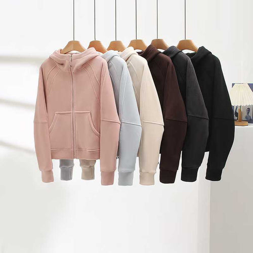 Haut zippé sportif pour femme avec doublure confortable Chic & Stil