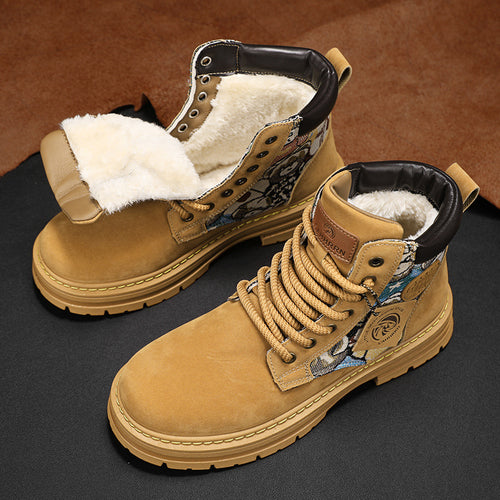 Winter hiking boots for women with breathable structure and non-slip sole Amarae