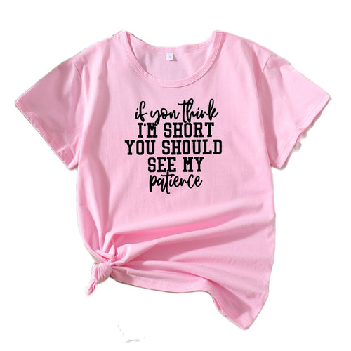 Women Graphic Humor T-shirt Amarae