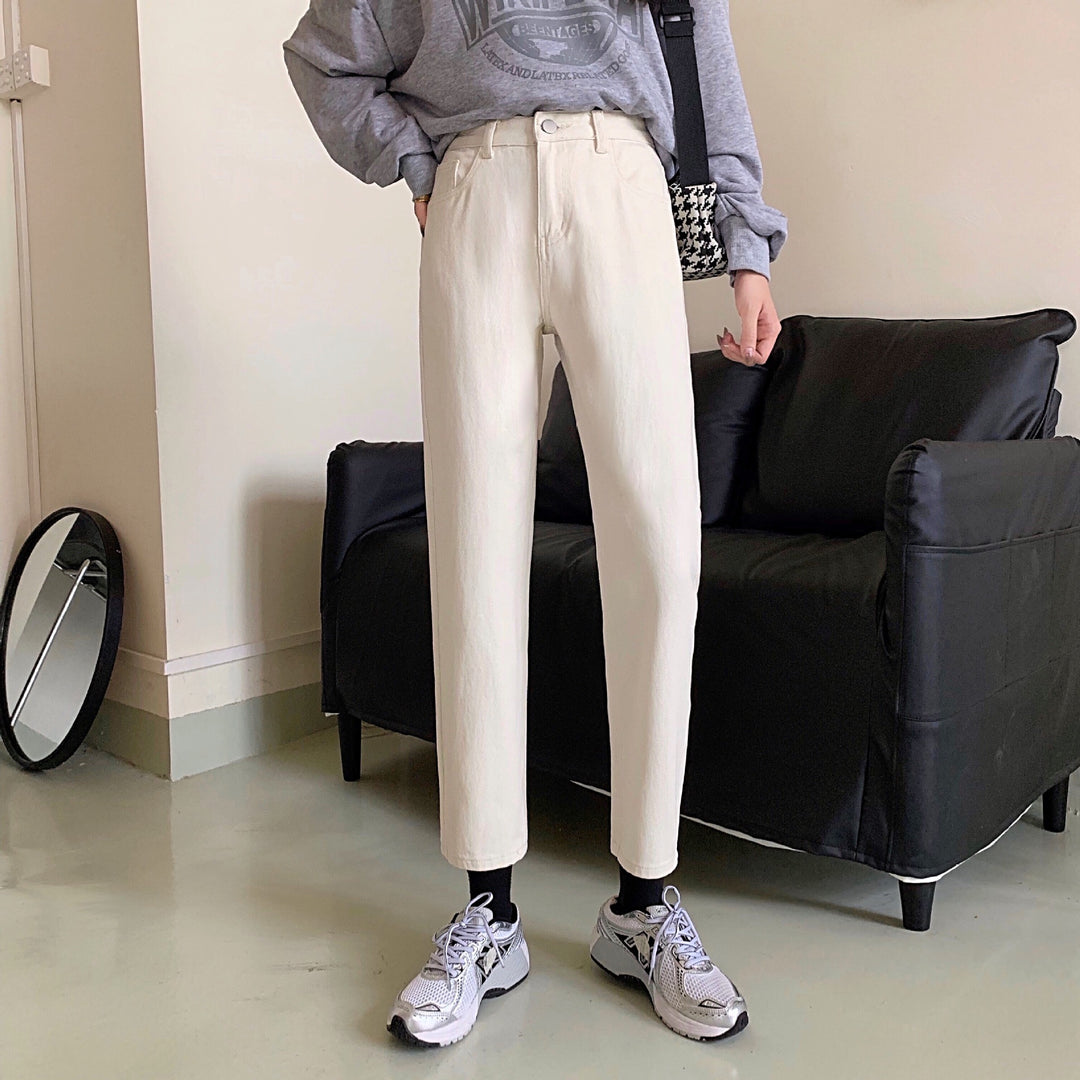 Pantalons chino taille haute pour femmes Chic & Stil