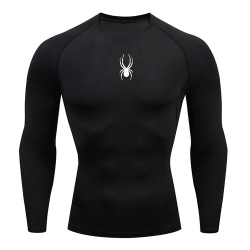 Men's compression t-shirt with innovative breathability and a fitted cut Amarae