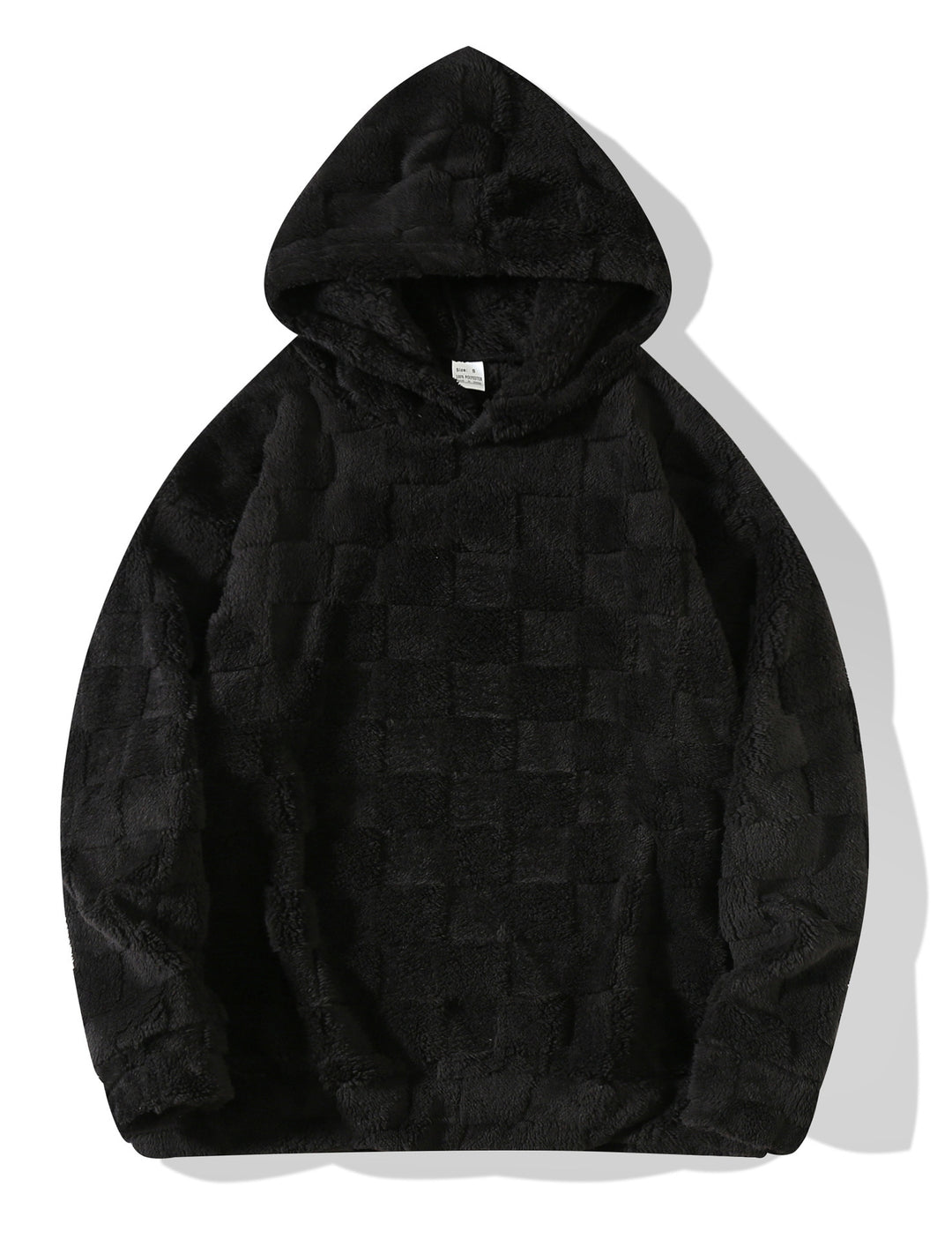 Men's cozy fleece hoodie with stylish ornate pattern Lune London