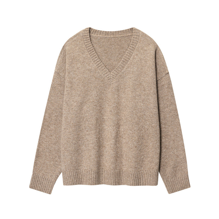 Ladies V-neck Pullover Lune London