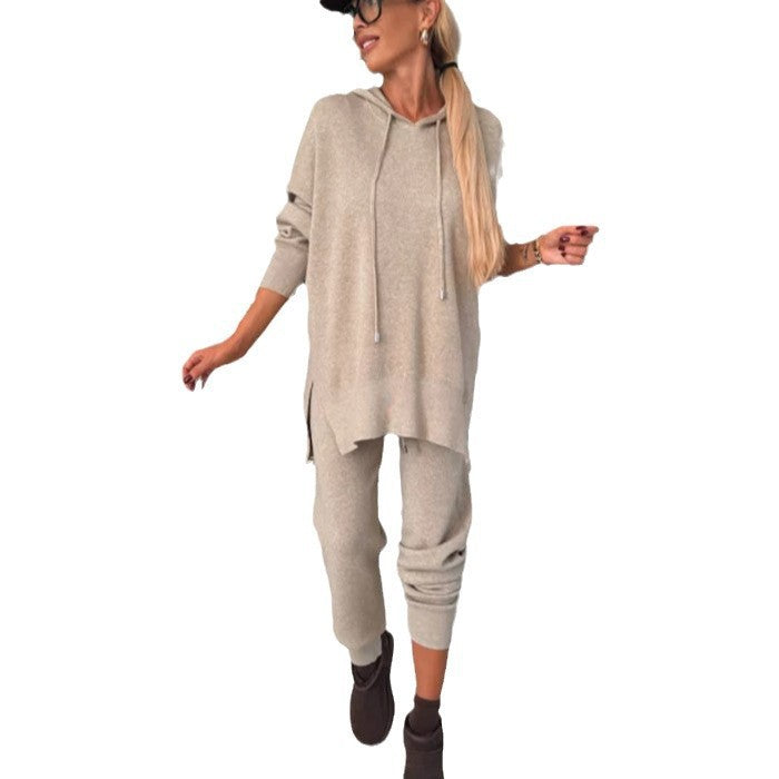 Ladies High Comfort Chic Hoodie and Jogging Pants Set