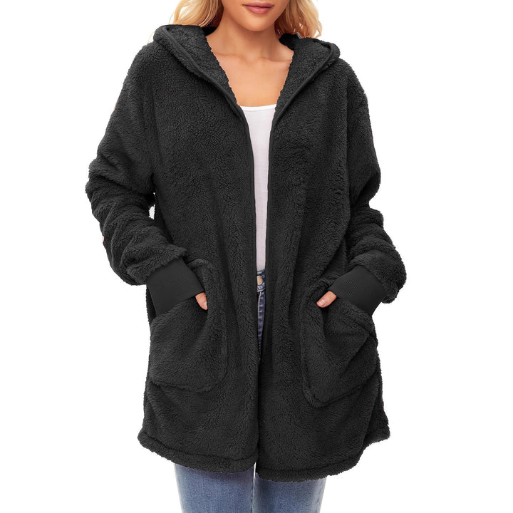 Ladies soft fleece coats Lune London