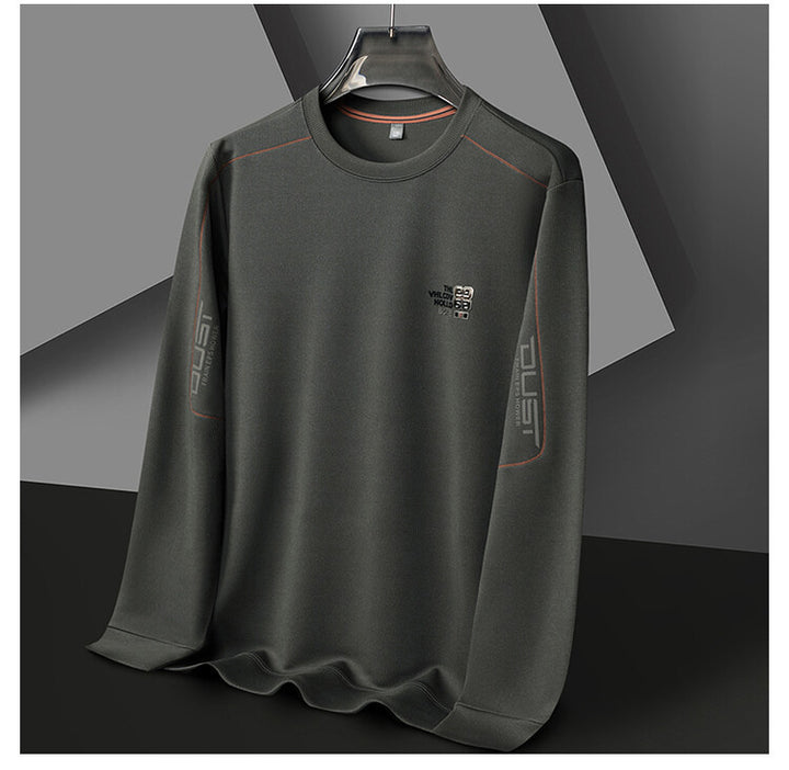 Men's sweatshirt with innovative breathable technology and a sporty chic design