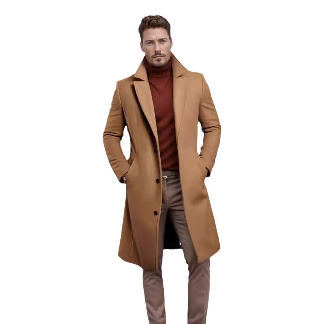 Elegant wool coat for men Amarae