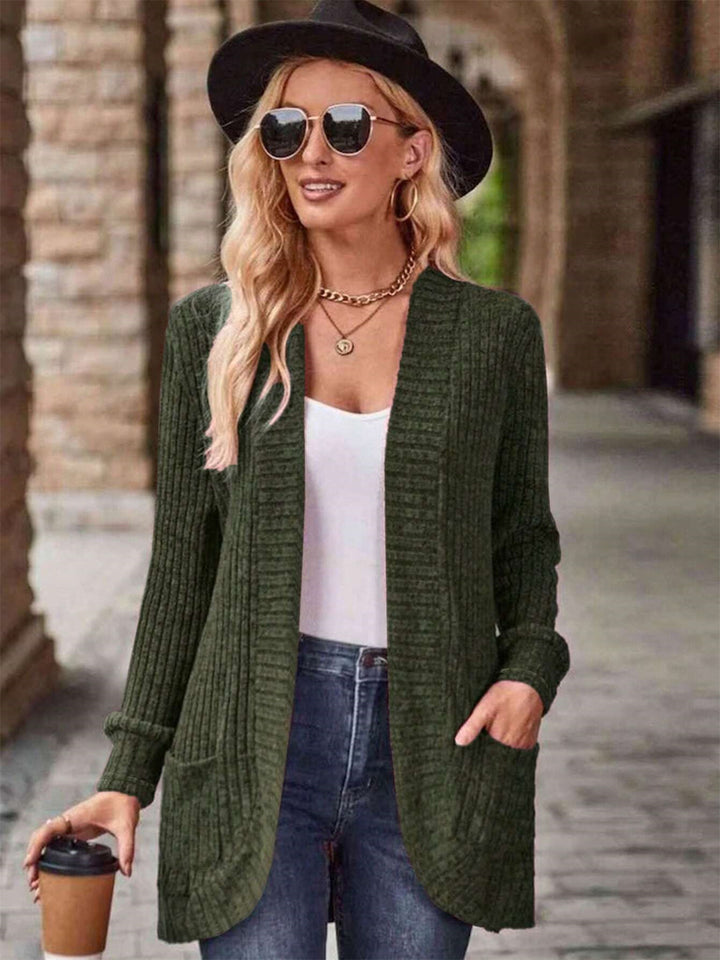 Women's vest with textured design and practical pockets Lune London