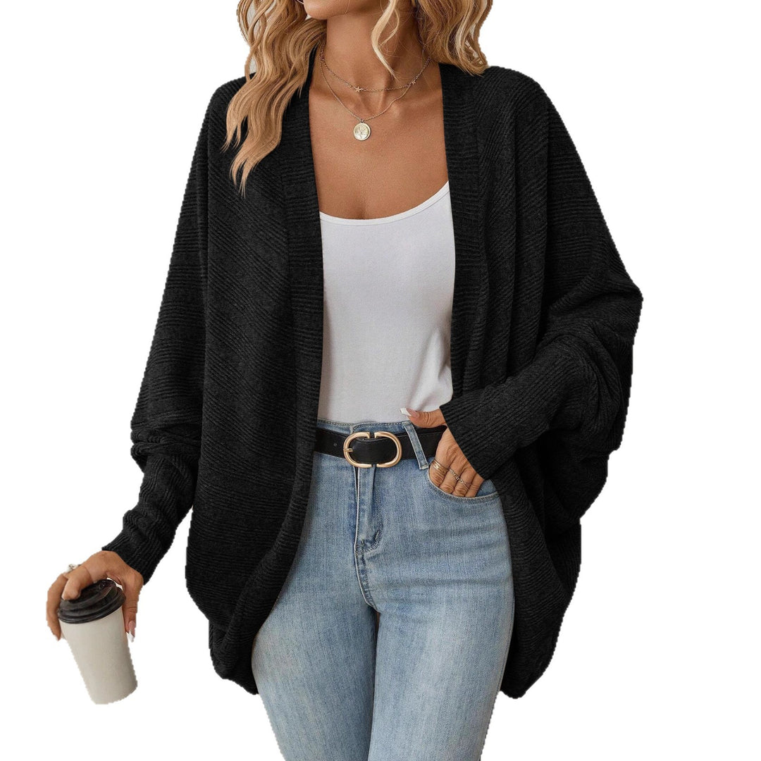 Ladies oversized cardigan with casual sleeves Lune London