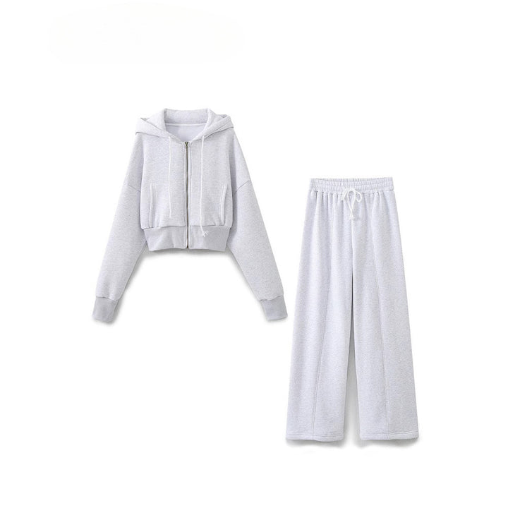 Lune London women's cropped hoodie set and jogger pants