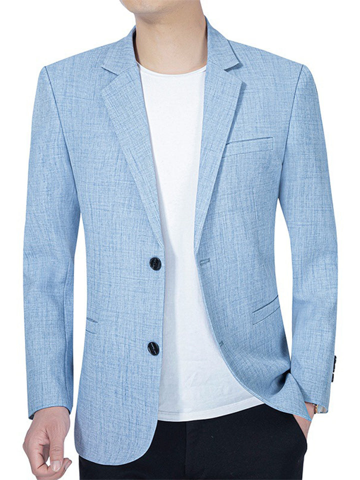 Elegant men's jacket in lightweight blend Lune London
