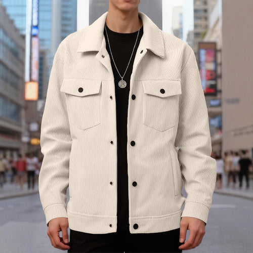 Structured jacket for men with practical pockets Amarae