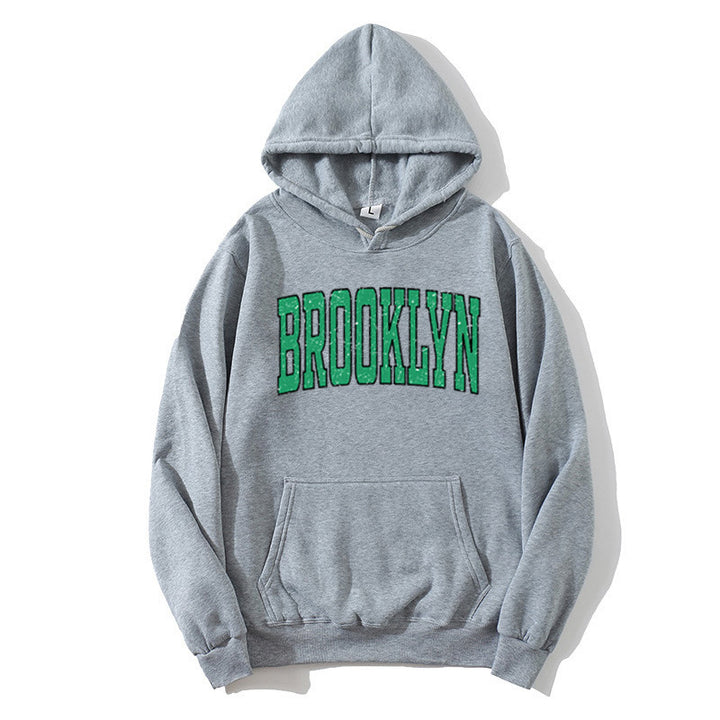 Women's Hoodie with Casual Brooklyn Print Chic & Stil