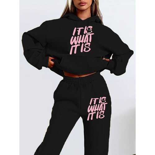 Women's Sweatshirt and Jogging Pants Set Amarae