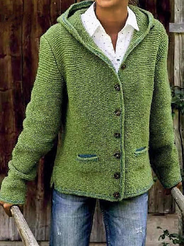 Chic Und Stil | Jacket with Hood and Pockets