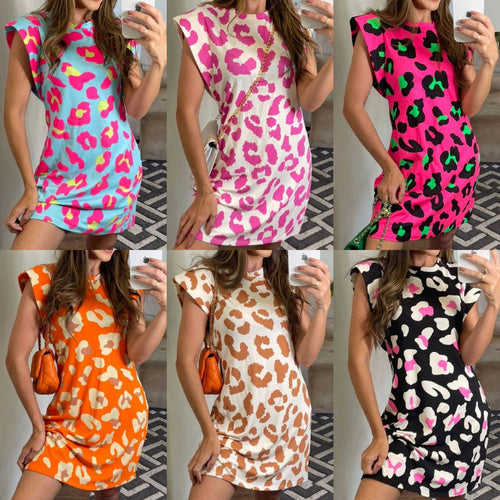 Amarae printed mini dress for women