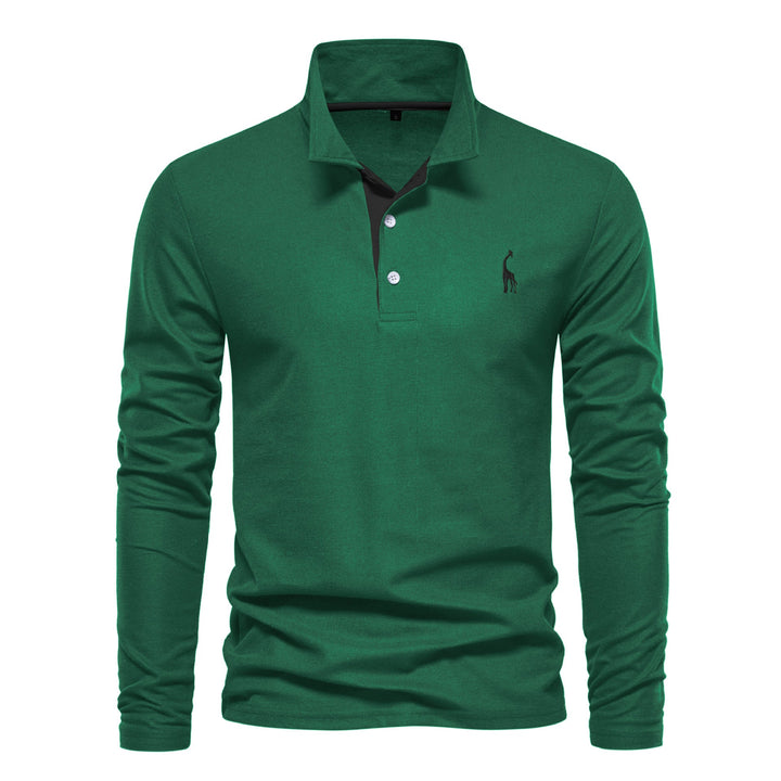 Breathable Cotton Polo Shirt Men's | Amarae