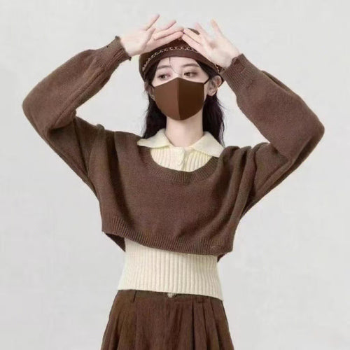 Pull court à la mode pour femmes avec un design unique Chic & Stil