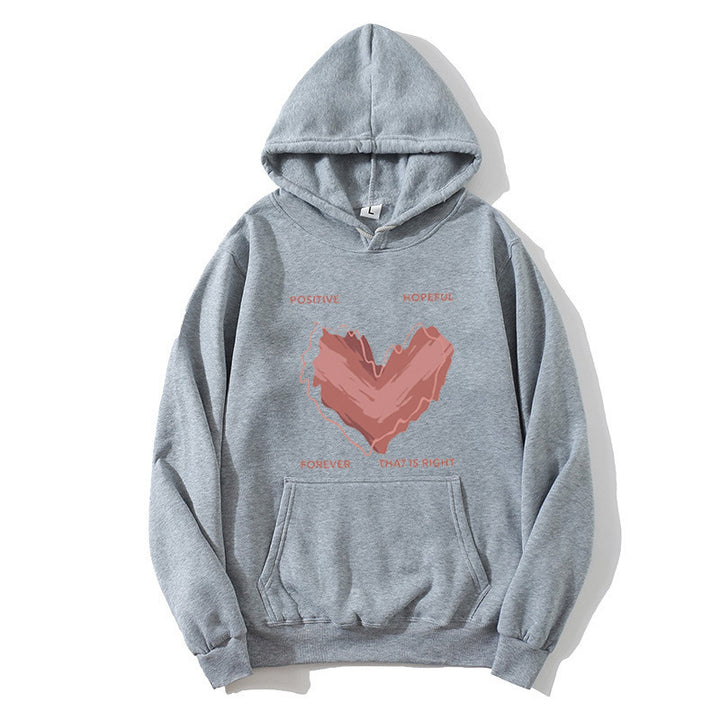 Women's hoodie with inspiring heart motif Chic & Stil
