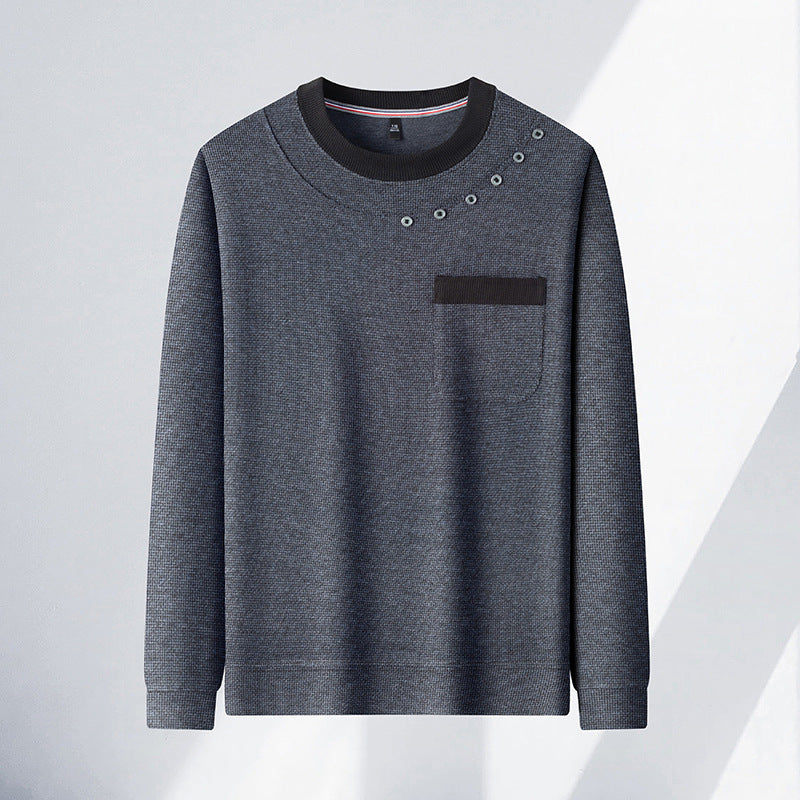 Trendy sweatshirt for men with unique detail accents and a practical chest pocket Lune London