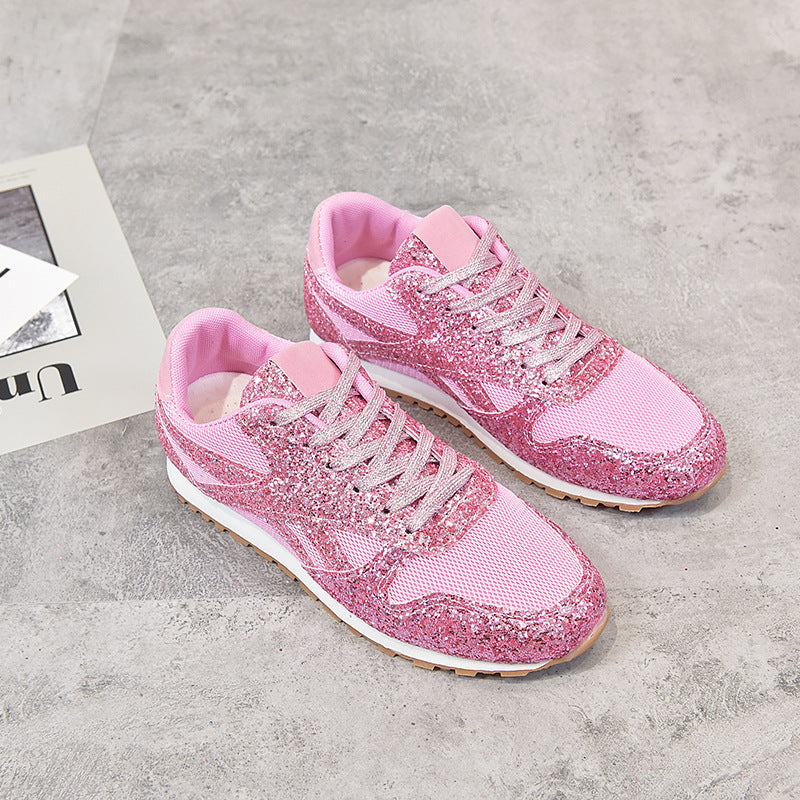 Women's work shoes with sequins Lune London
