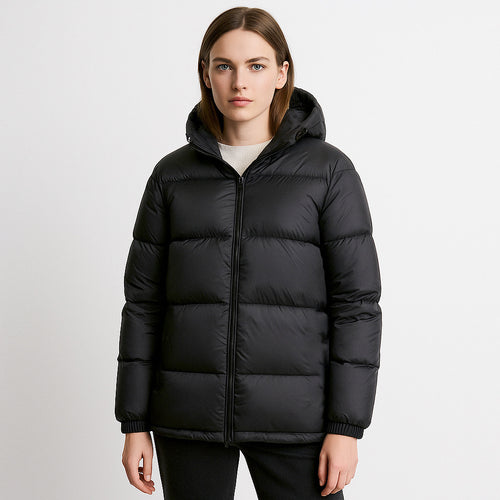 Ladies light insulated winter jacket with adjustable hood Amarae