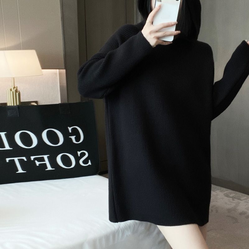 Robe hoodie pour femme en tricot doux Chic & Stil