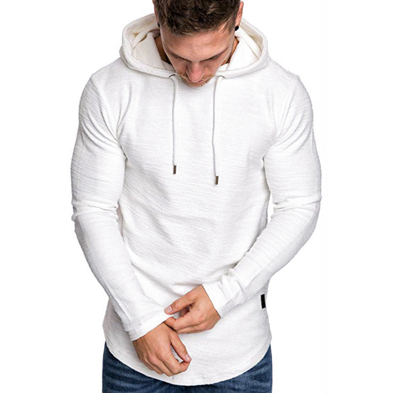 Hooded t-shirt for men with a modern structured design and a comfortable fit Lune London