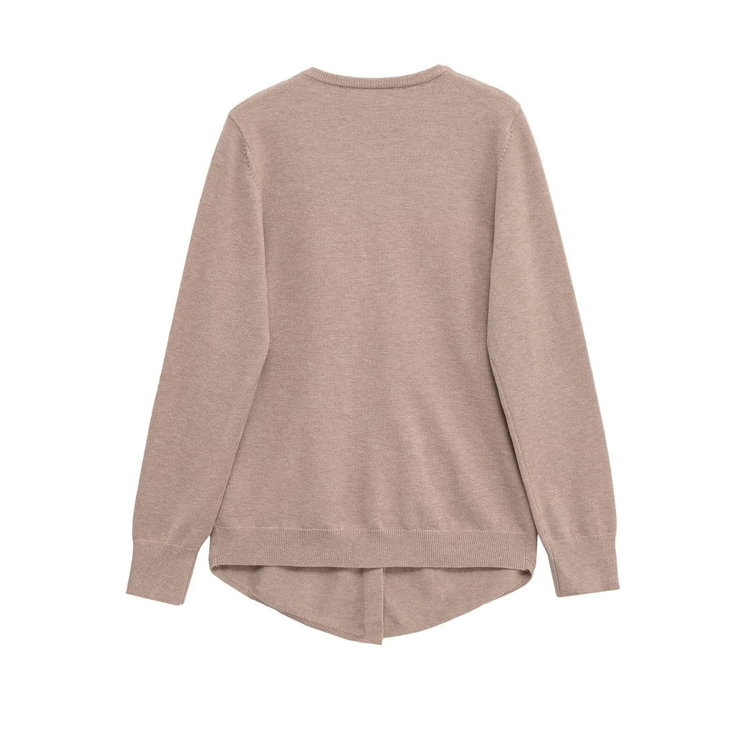 Women's soft knit button cardigan Lune London