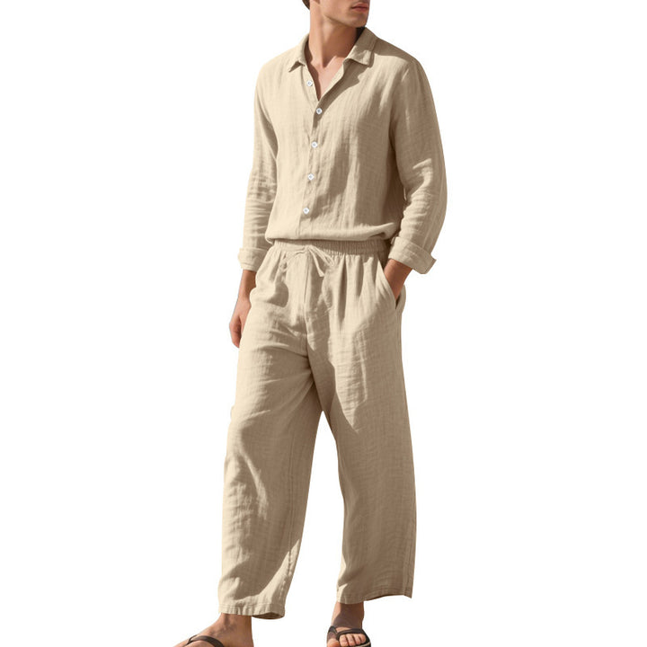 Summer linen suit for men Lune London