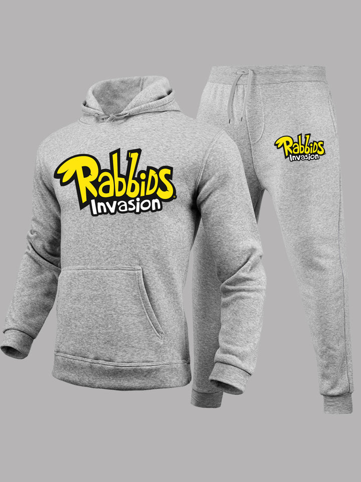 Sweatshirt and jogging set for ladies with Rabbids Invasion Chic design and style