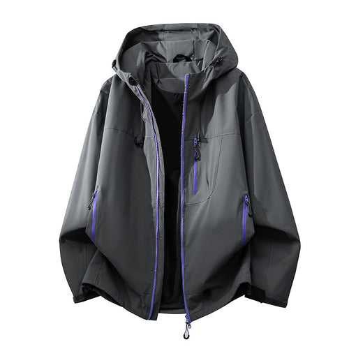 Technical outdoor jacket for women with multifunctional pockets and adjustable hood system Amarae