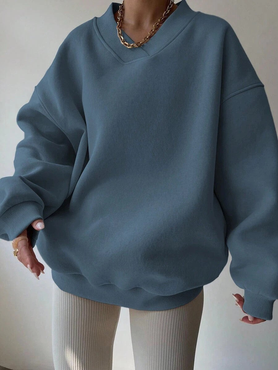 Ladies Oversized Sweatshirt Lune London