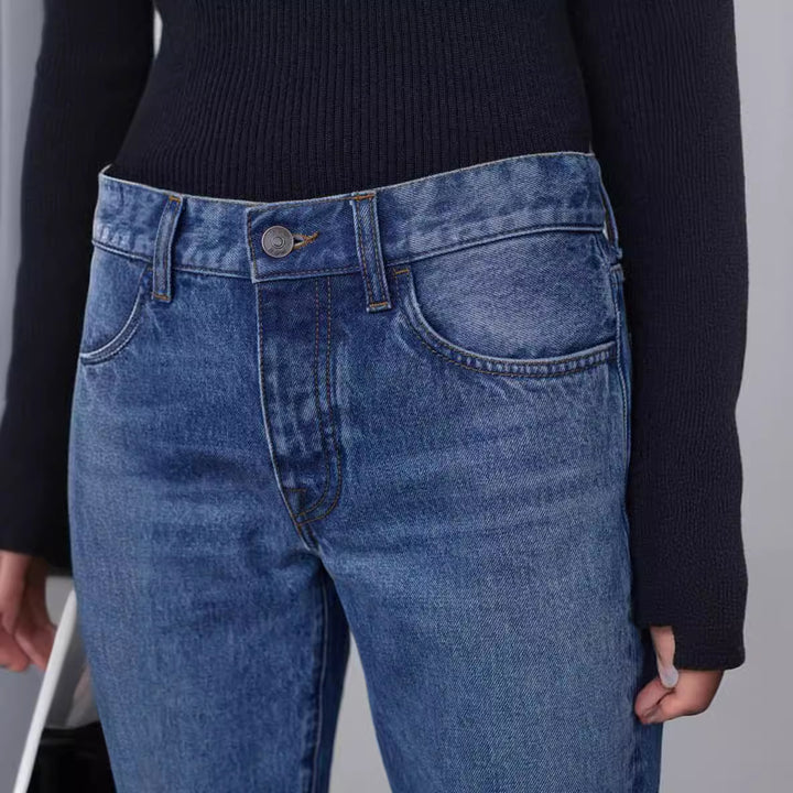 Haut en tricot côtelé ajusté pour femme Chic & Stil