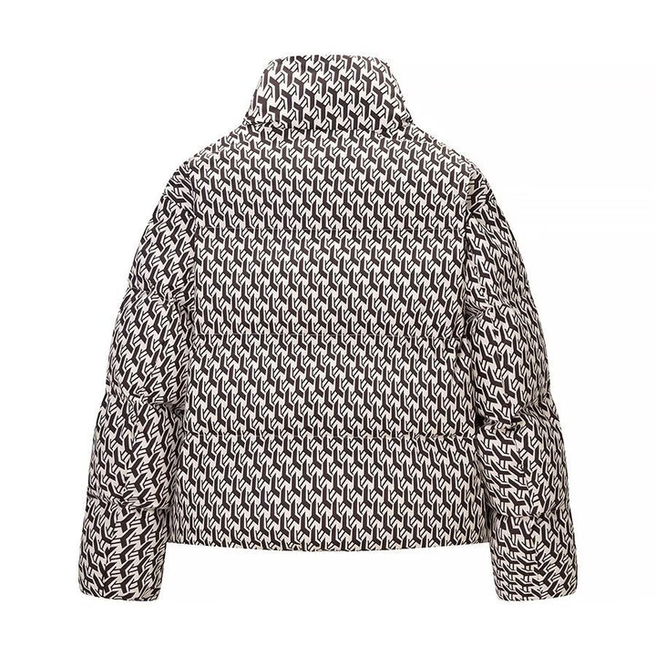 Veste matelassée pour femmes avec design graphique moderne Chic & Stil