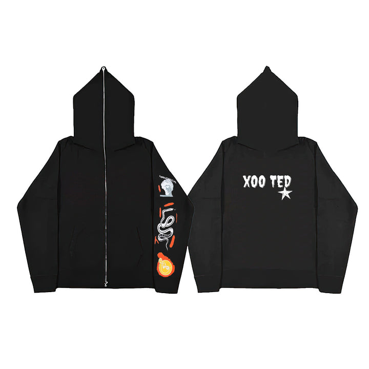 Design hoodie for women with graphic print and pockets Amarae