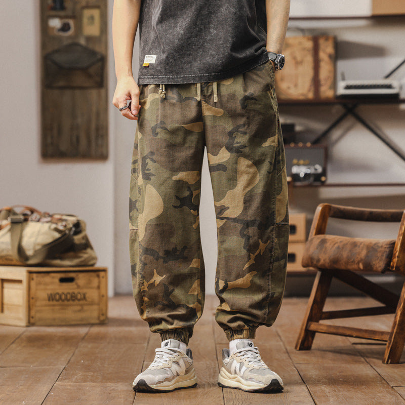 Casual camouflage jogger pants for men Lune London
