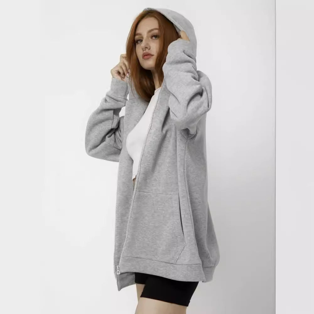 Oversized hoodie for women with soft lining Amarae
