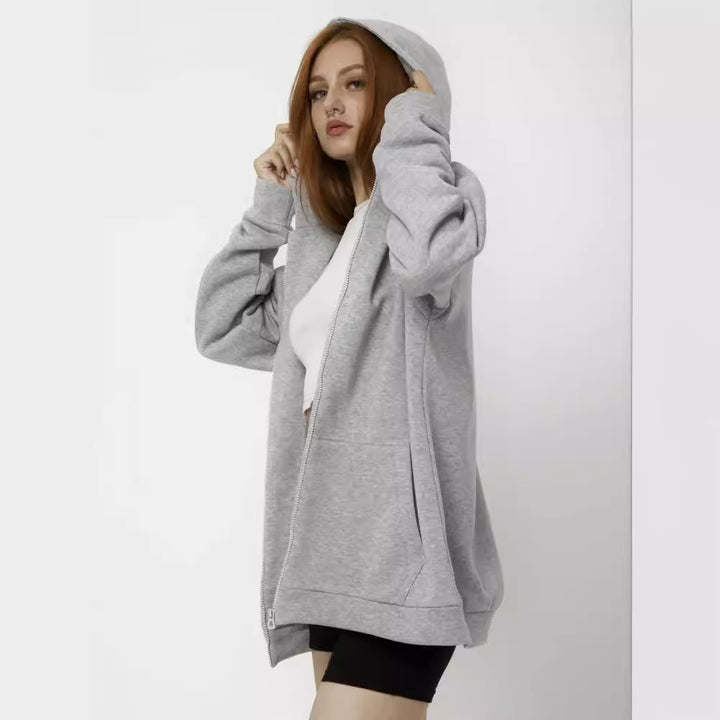 Oversized hoodie for women with soft lining Amarae