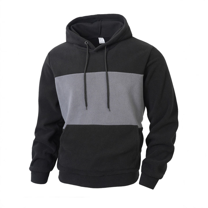 Men's Fleece Hoodie with Innovative Design Lune London