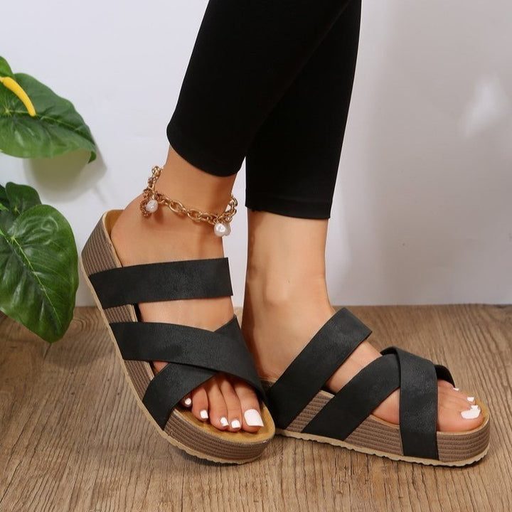 Lune London platform sandals for women