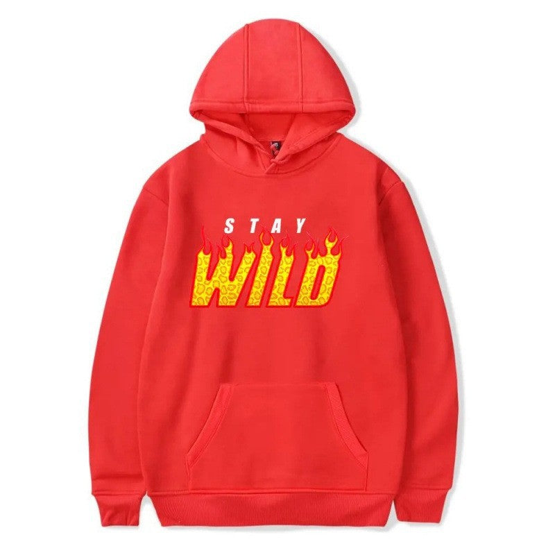 Women's hoodie with eye-catching graphic print and casual fit Chic & Stil