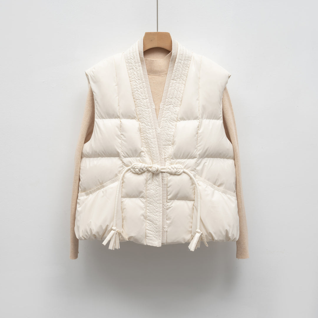 Ladies Trendy Quilted Vest Amarae