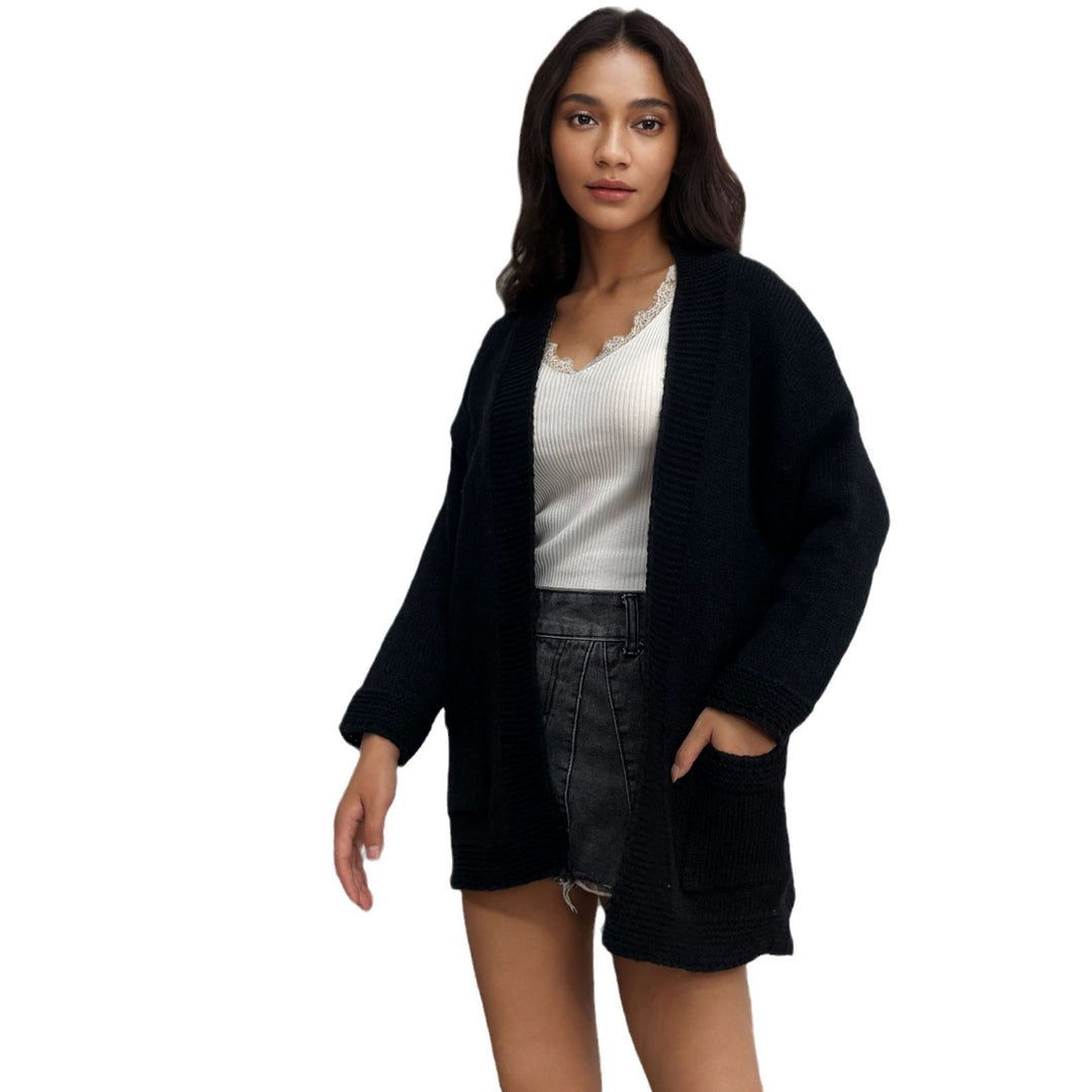 Knitted jacket for women in an oversized casual style Lune London