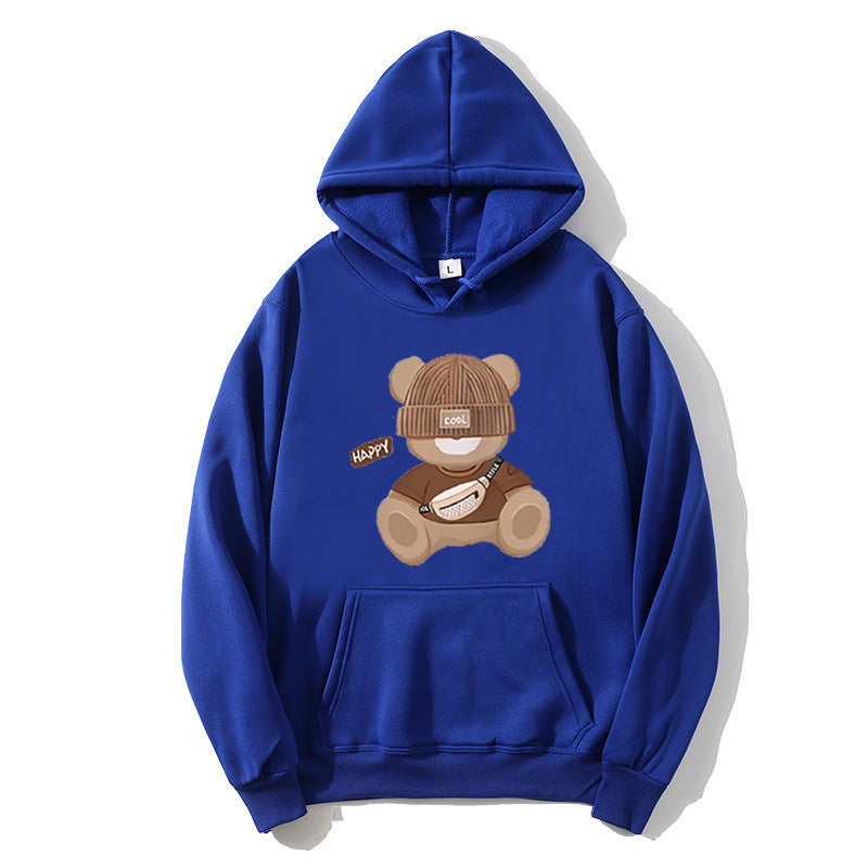 Women's hoodie with unique bear motif Chic & Stil