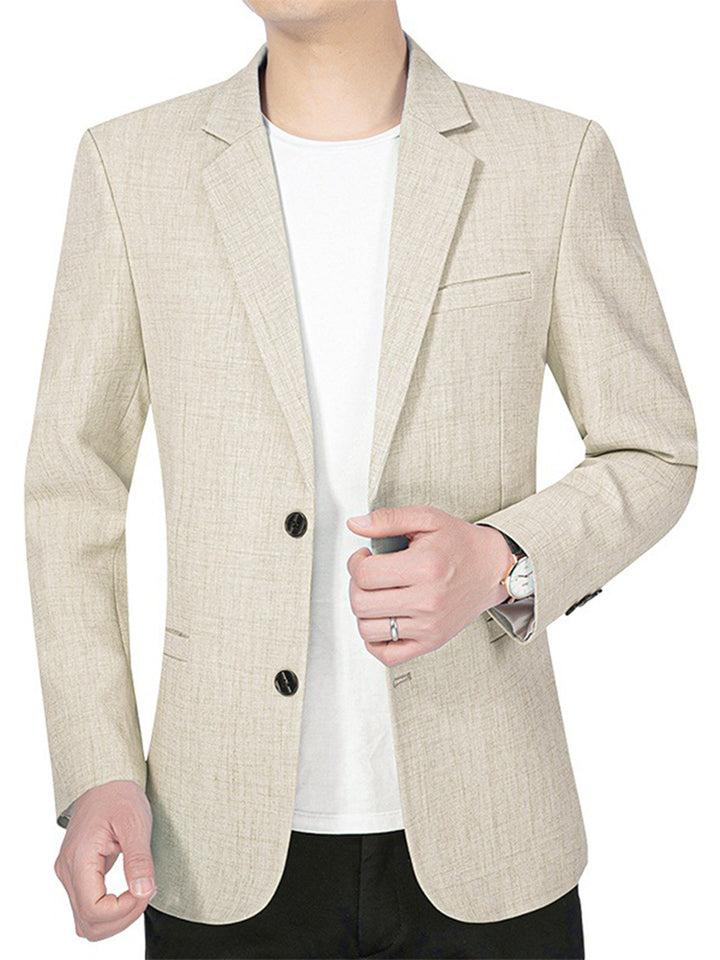 Elegant men's jacket in lightweight blend Lune London